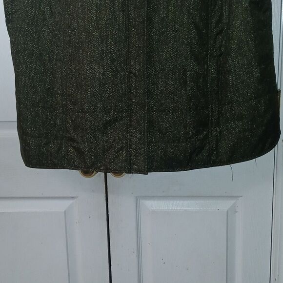 J. Jill  oliver green zipper front  lightweight vest  Sz 4X NWOT - Picture 2 of 6